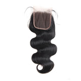 Human Hair Body Wave Closure