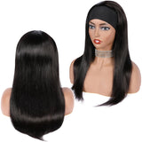 Straight Headband Human Hair Wig