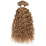 27# Honey Blonde Water Wave Bundles