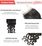 Natural Wave HD Transparent Lace Closure