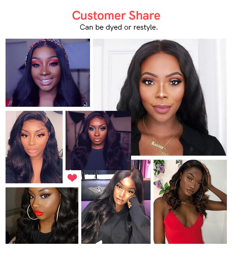 Body Wave 4X4 5x5 HD Lace Front Wig