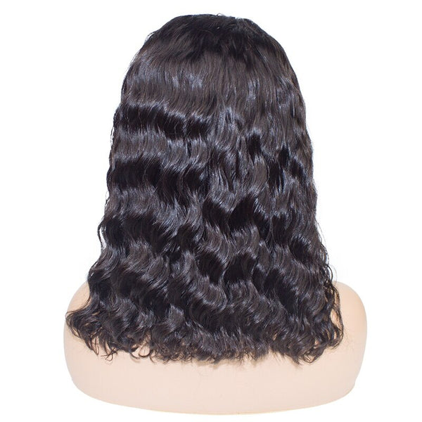 Deep Wave Curly Bob Lace Front Wig