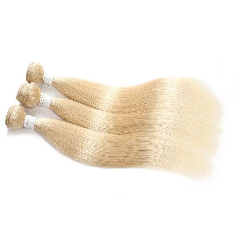 Ombre Blonde Straight Hair Bundles