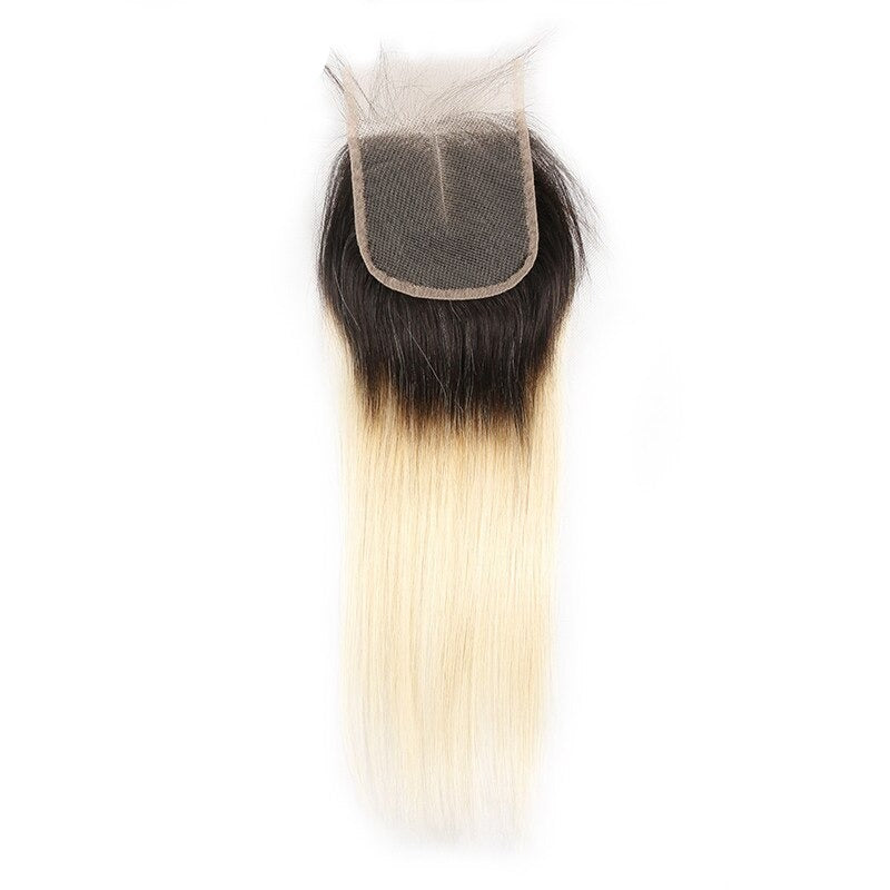 Ombre Blonde Straight Hair Bundles