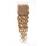 27# Honey Blonde Water Wave Bundles