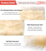 Straight Virgin Hair Lace Frontal