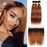 Brazilian Straight 3/4 Hair Bundles