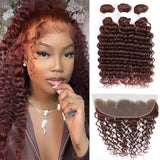 Brown Human Hair Weave Bundles