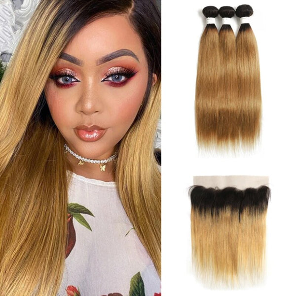 Brazilian Straight 3/4 Hair Bundles