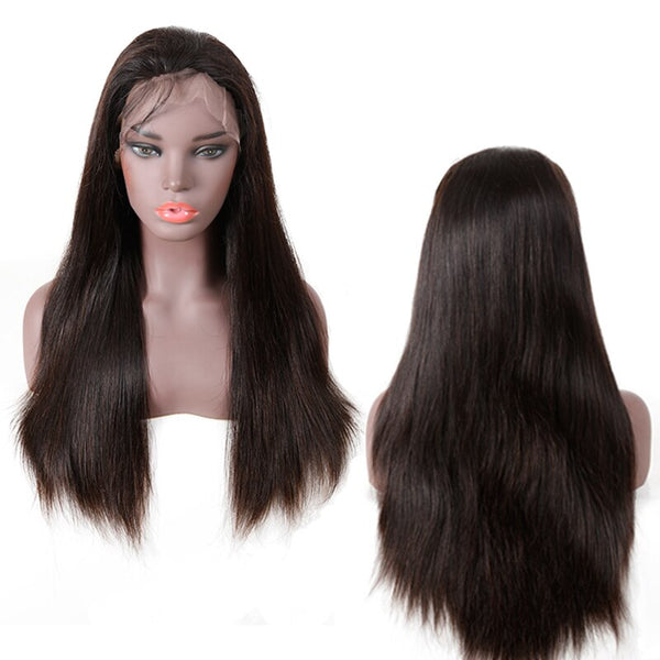 Brazilian Straight 360 Lace Frontal Wig