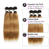 Brazilian Straight 3/4 Hair Bundles