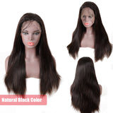 Brazilian Straight 360 Lace Frontal Wig