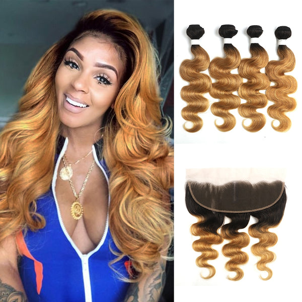 Blonde Body Wave Hair Bundles